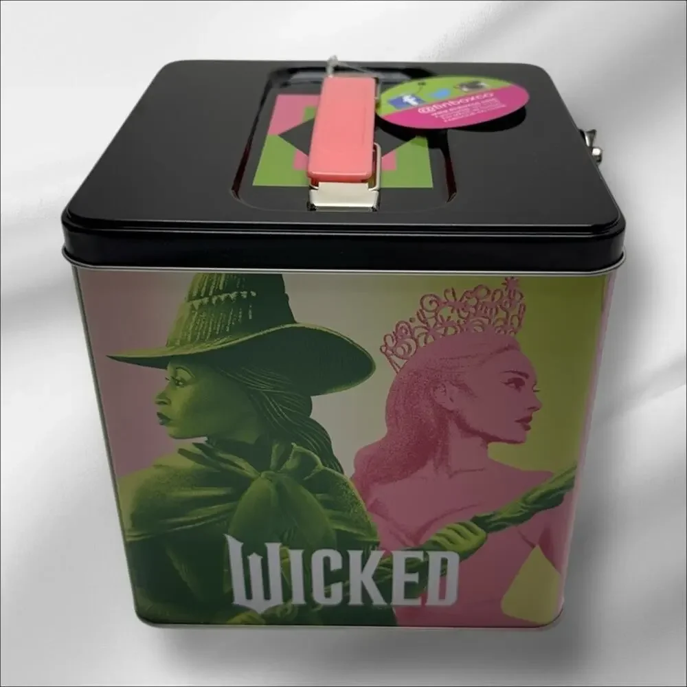 WICKED The Movie Collectible Square Tin Box Stackable